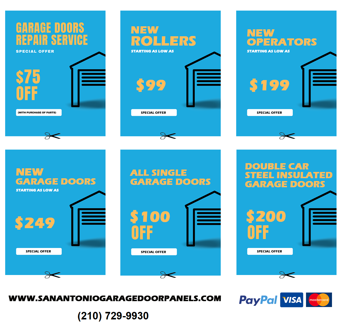 Garage Door Panels San Antonio